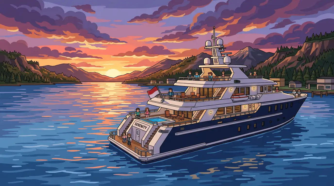 Lake Madison luxe jacht op het meer in Brookhaven - Lake Madison yacht geheimen Brookhaven