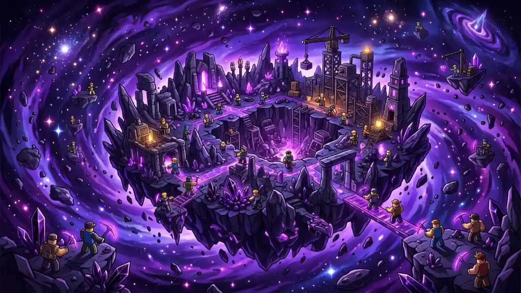 The Void quest in Roblox Prospecting