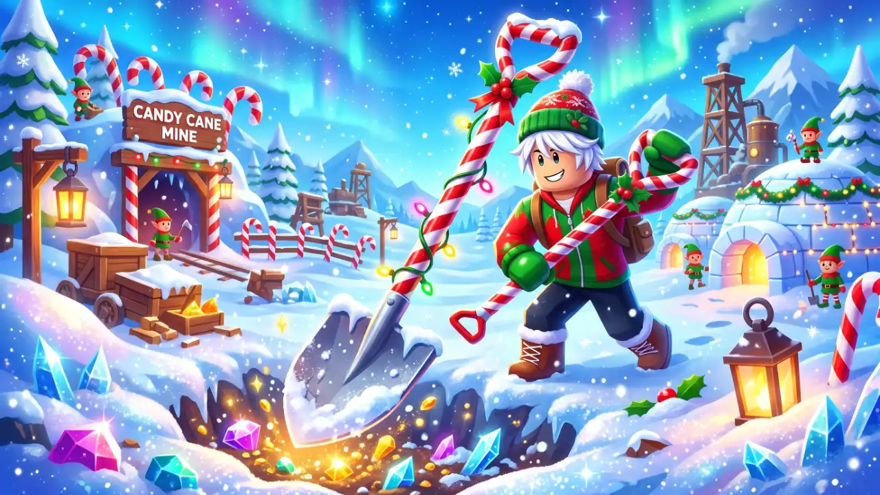 Candy Cane Shovel Prospecting: Stats + Gids 2026