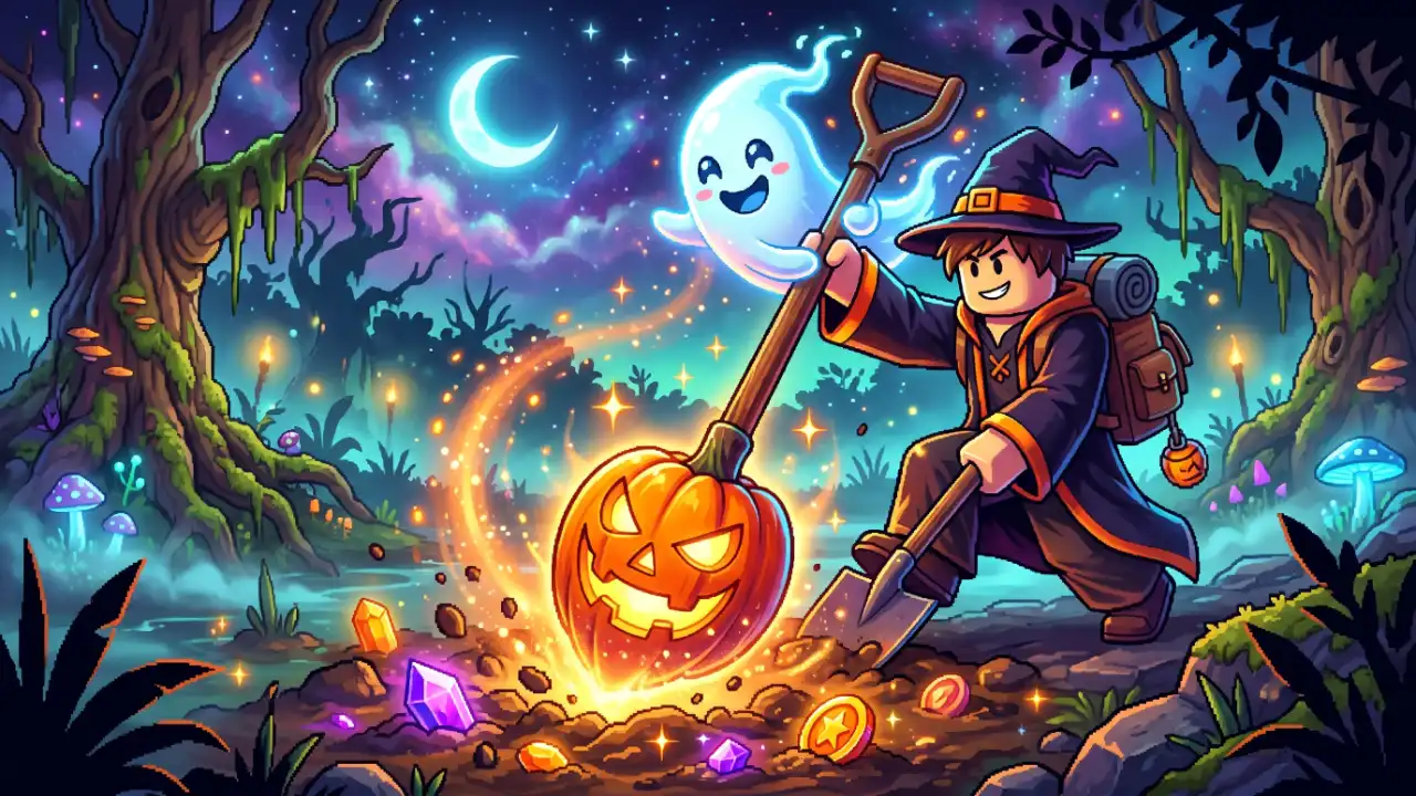 Pumpkin Shovel Prospecting: Stats + Gids 2026